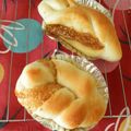 pitachan1's cooksnap of when they made ☆:*･ﾟごまピーねじりパン☆:*･ﾟ.