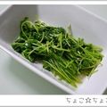 ちょこ☆ちょこ's cooksnap of when they made * 豆苗のにんにく炒め *.
