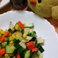 ラブザロード's cooksnap of when they made 水ナスと夏野菜のコロコロサラダ.