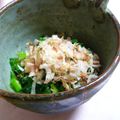 mikkusan's cooksnap of when they made モロヘイヤとオクラのネバネバ和え♪.