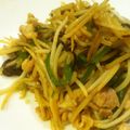 facai's cooksnap of when they made 豚肉とピーマン・もやしの塩昆布炒め.