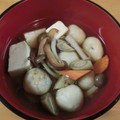 i_yokan's cooksnap of when they made じぇじぇ！ちょ～うめ～！まめぶ汁✩.