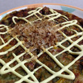 Nya6nya6's cooksnap of when they made ねぎ焼き納豆お好み焼き風.