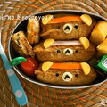 ＊mii☆＊'s cooksnap of when they made 紅白ハチマキくまさん稲荷.
