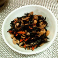 あんずっっこ's cooksnap of when they made 我が家の美味しいひじきの煮物(´∀｀*).
