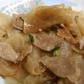 houdon's cooksnap of when they made コストコのプルコギのたれで大根と豚肉炒め.