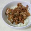 黒華✩'s cooksnap of when they made 豚こま甘辛丼.
