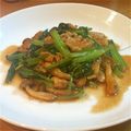 シバくに's cooksnap of when they made 豚肉と小松菜のにんにくオイスター炒め☆.