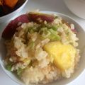 フレンチシェフの娘's cooksnap of when they made さつまいもの味噌おこわ.