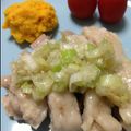 えりんころりん's cooksnap of when they made 蒸し鶏の葱生姜ソース.