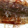 あみさくら's cooksnap of when they made ☆いわしのかば焼き☆（うな丼風）.
