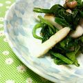 キョク's cooksnap of when they made 小松菜のおひたし、梅醤油で.