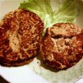 miku77's cooksnap of when they made まぐろと大豆で脳力UPハンバーグ.