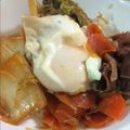 ロンキチ６１２'s cooksnap of when they made 鍋の残り野菜で♪フライパンですき焼き風煮.