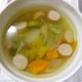 Yｓママ's cooksnap of when they made カボチャ入りコンソメスープ.