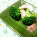 キョク's cooksnap of when they made ブロッコリーと魚肉ソーセージの炒め物.