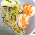 ぴーーたんまん's cooksnap of when they made モヤシ×エビ★　塩ガーリック炒め♪.