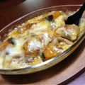 MachacoX's cooksnap of when they made 簡単♪かぼちゃとチキンの豆乳グラタン☆.