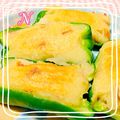 野口牡丹's cooksnap of when they made ピーマンの芋詰め✿.