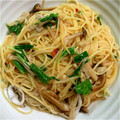 hamupuchi's cooksnap of when they made イカと水菜の簡単和風パスタ.
