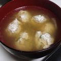 yu1211ma's cooksnap of when they made 鶏つくねのスープ.