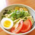 pali's cooksnap of when they made 柚子胡椒マヨで☆節約サラダうどん.