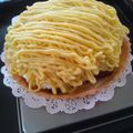 ゆきmame's cooksnap of when they made ☆さつまいものモンブランタルト☆.