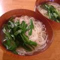 たまつむこーら's cooksnap of when they made 味付けいらずのニラそーめん.