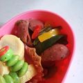 なおなお１０２２'s cooksnap of when they made ☆ダイエットソーセージ焼肉ちりソース味☆.