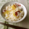 トマトマナ's cooksnap of when they made さつま芋としょうがの◇炊き込みご飯◇.