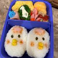 linda0716's cooksnap of when they made 簡単かわいいキャラ弁☆ニワトリおにぎり.