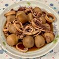 chuuta☆'s cooksnap of when they made 超簡単☆ほっこり美味しいイカと里芋の煮物.