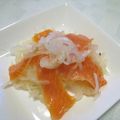 KAKR's cooksnap of when they made 玉葱＆スモークサーモン②.
