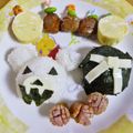 ゆけり３兄弟's cooksnap of when they made 【キャラ弁】ハロウィン仕様（白くま）.