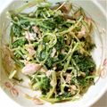 マカロン助's cooksnap of when they made 超簡単＆美味しい水菜のサラダ.