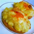 ニコニコまっきー's cooksnap of when they made バナナ&カレー☆ミルキートースト.