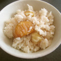 んらう's cooksnap of when they made 皮付き生栗から作る 栗ごはん.