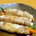miyu197777's cooksnap of when they made 肉巻きインゲンの中華風甘辛焼き.