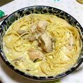 みっこ坊主's cooksnap of when they made クリームバジルペストパスタ.