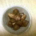 akubi0903's cooksnap of when they made ちくわとこんにゃくの甘辛煮.