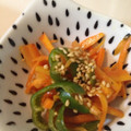 hrmta's cooksnap of when they made 簡単一品♪ピーマンと人参のマヨポン炒め.
