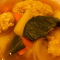 あみあんこ's cooksnap of when they made もちもち♪カレー豆腐すいとん.