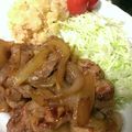 えむむく's cooksnap of when they made ☆醤油麹で豚肉のしょうが焼き☆.