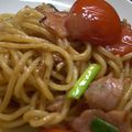 twin-twin's cooksnap of when they made トマト焼きそば.