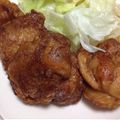 AguaDoce's cooksnap of when they made 揚げずにカラッと鶏から揚げ.
