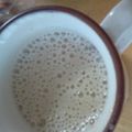 ヤンケンダンス's cooksnap of when they made スキムミルクdeきなこバナナドリンク.