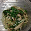sakuyue's cooksnap of when they made 水菜とササミのわさポン和え.