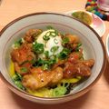 Marco☆'s cooksnap of when they made 焼鳥丼.