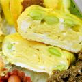 どんぴんたん's cooksnap of when they made あまった枝豆で卵焼✿.