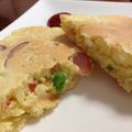 ぬーすぴ♪'s cooksnap of when they made アメリカンドッグみたいな☆ホットケーキ.
